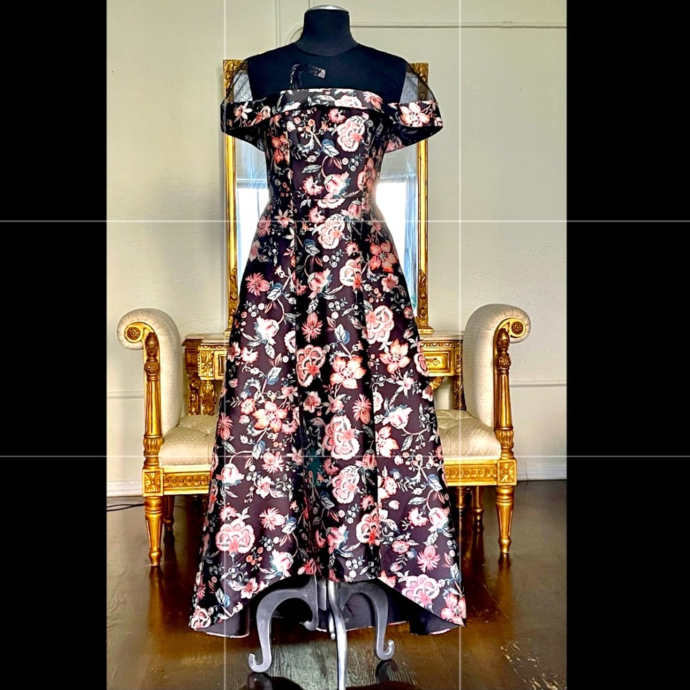 “SACHIN & BABI” Long Floral Dress